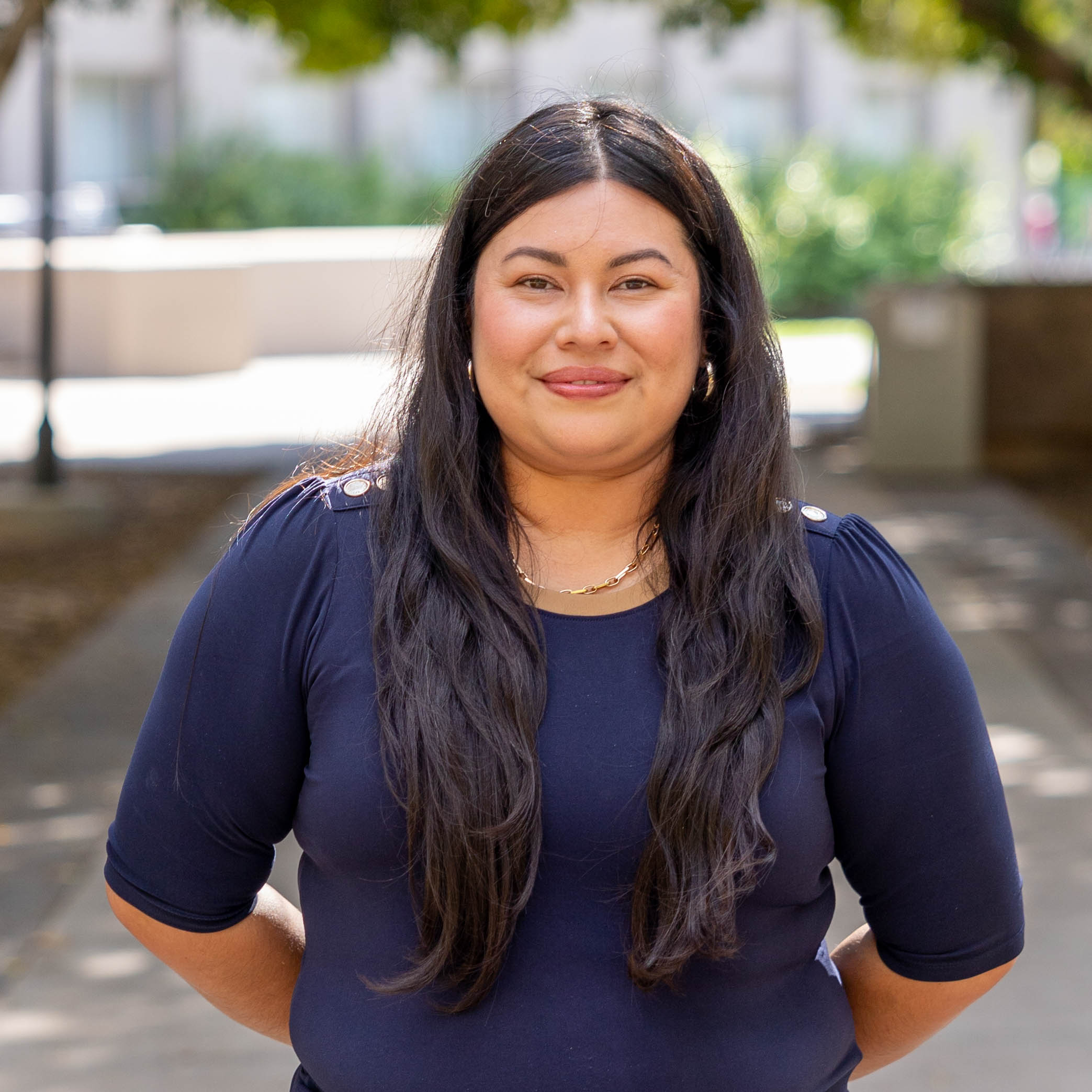 Sarai Herrera poses for a portrait. 